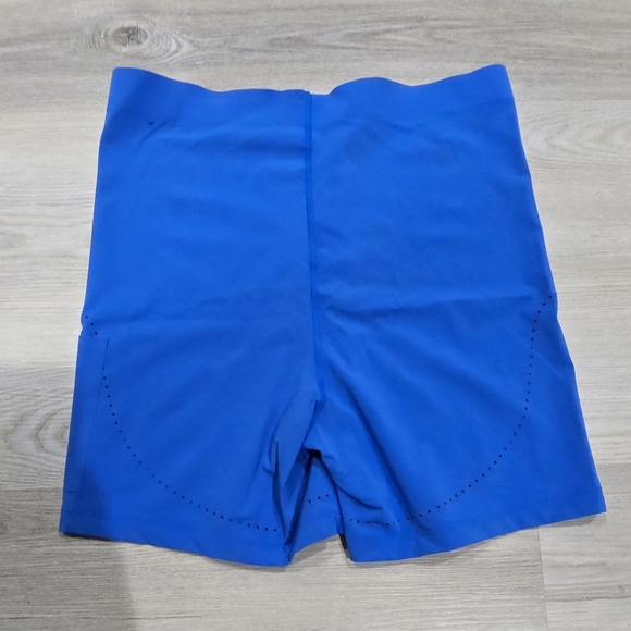 Nike Pro Hypercool Womens Blue Biker Shorts Pocket Size XL - Picture 4 of 5